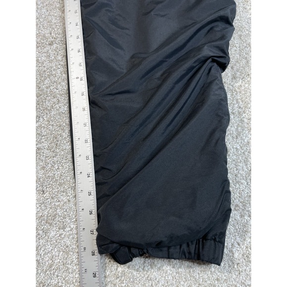 Ski Alpine Pants Men's Size Medium Black Windpants Sweatpants Insulated Pockets - Picture 6 of 7